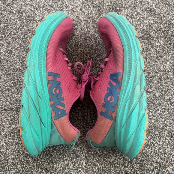 Hoka One One Rincon 3 Women's Running Shoes Size 8B Pink Athletic Comfy Walking - Picture 6 of 9